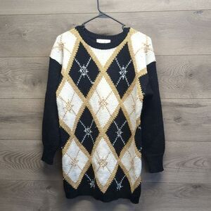 Jaclyn Smith Pullover Scoop Neck Christmas Sweater Women's Size Small